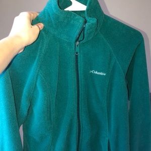Teal Columbia jacket in great condition